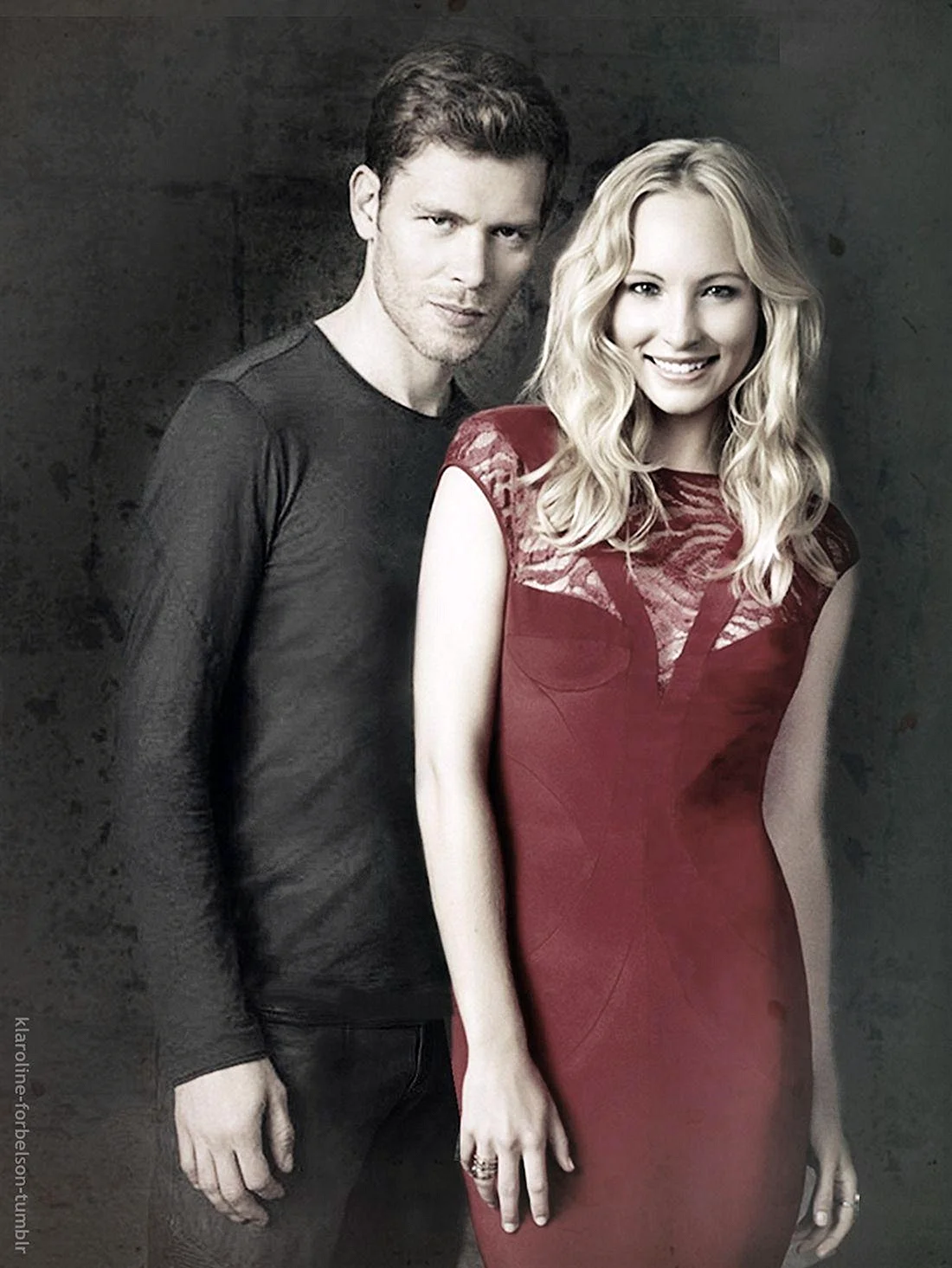 Candice King And Joseph Morgan Wallpaper For iPhone