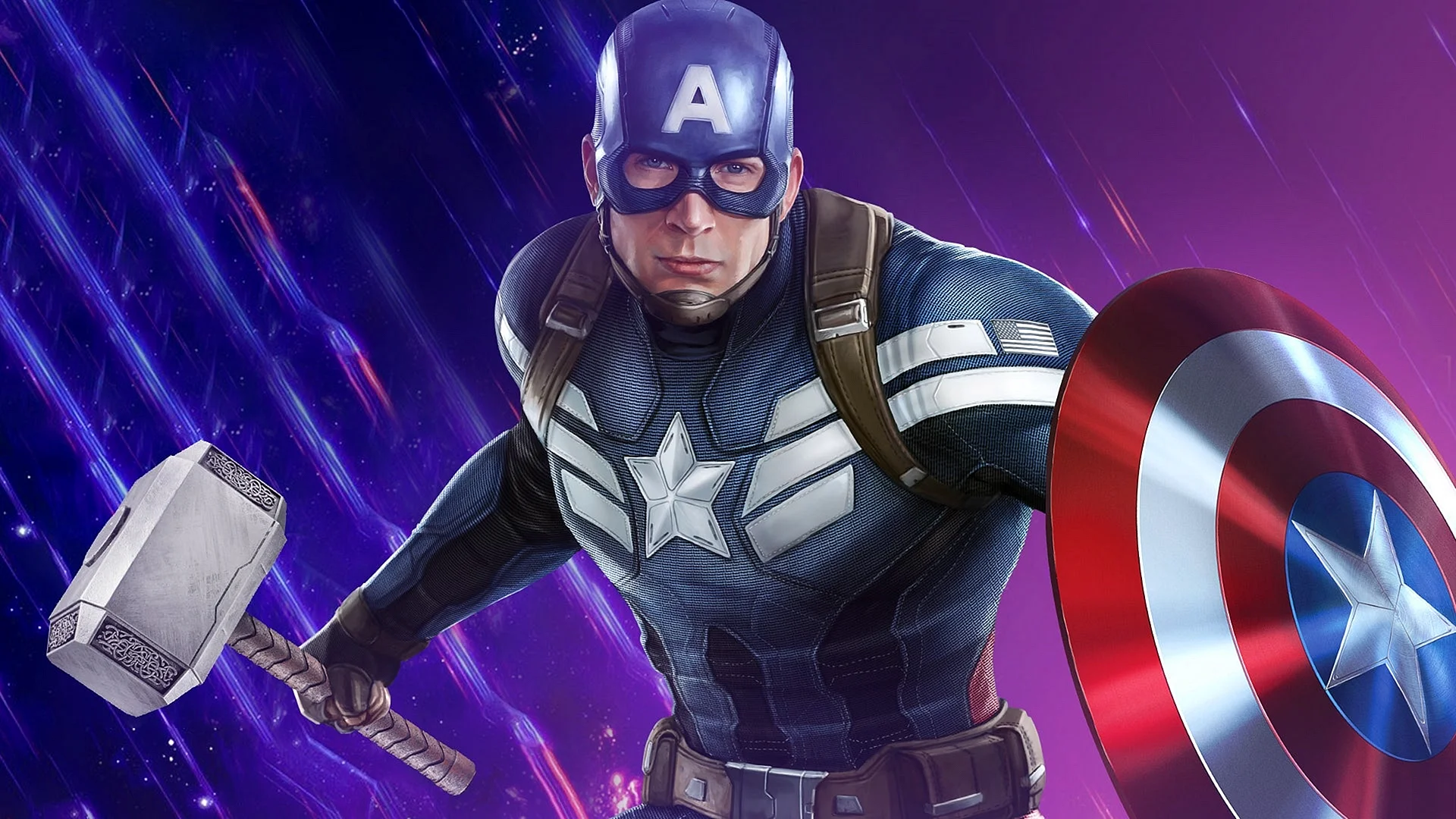 Captain America Endgame Wallpaper