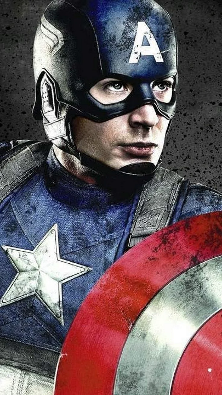 Captain America iPhone Wallpaper For iPhone
