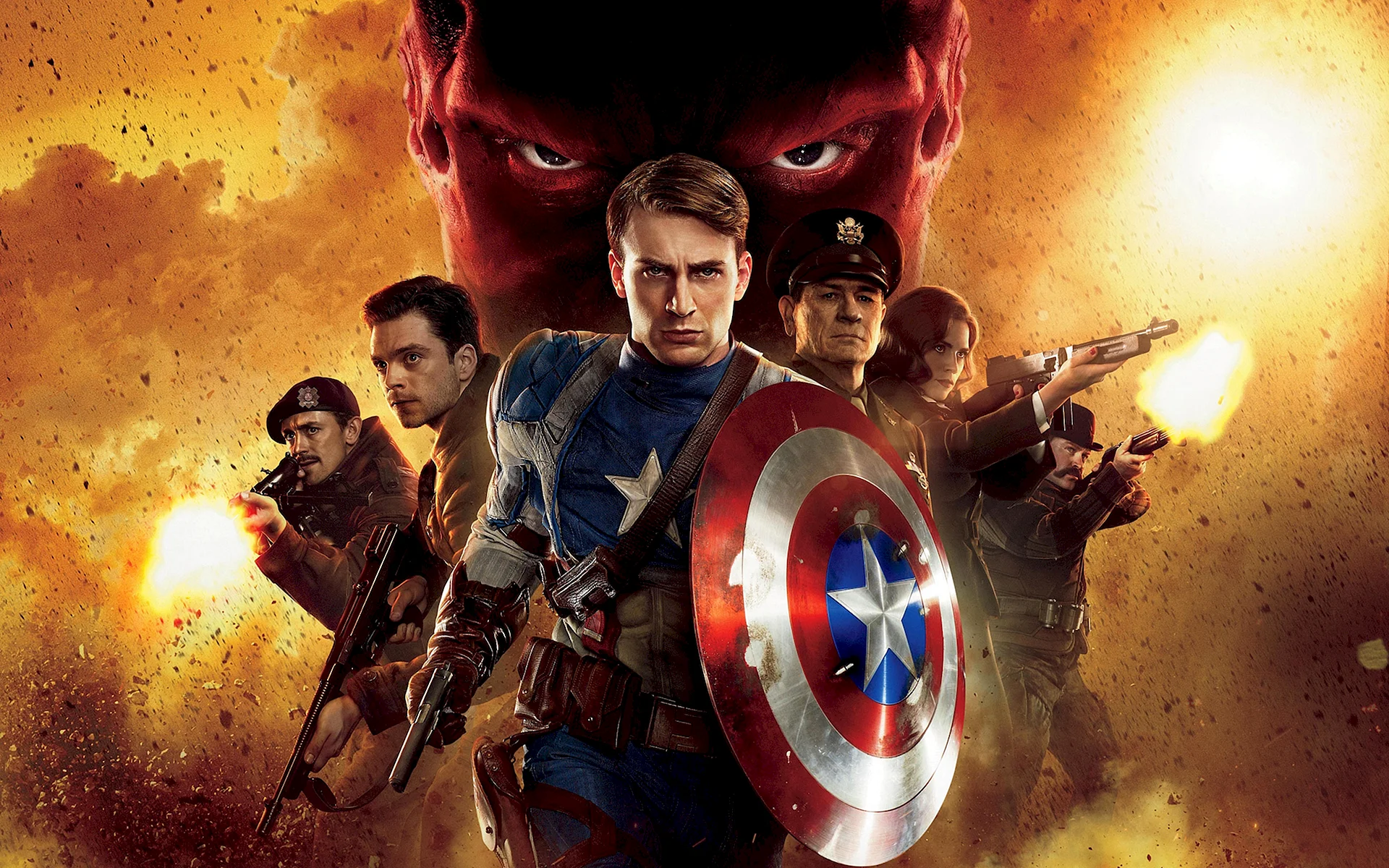 Captain America the first Avenger Wallpaper