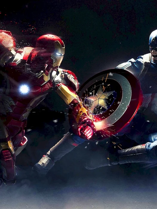 Captain America Vs Iron Man Wallpaper
