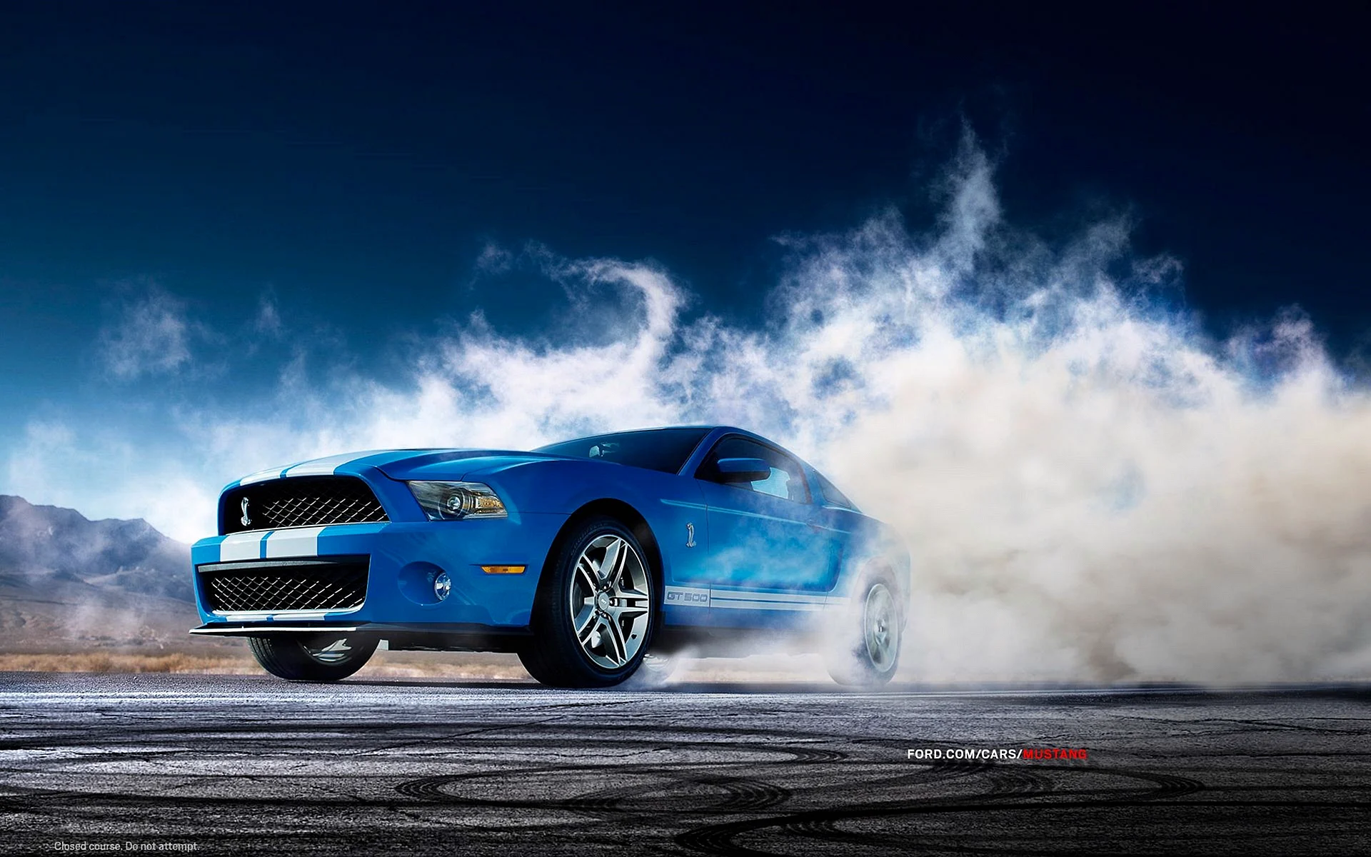 Car Blue Ford Wallpaper