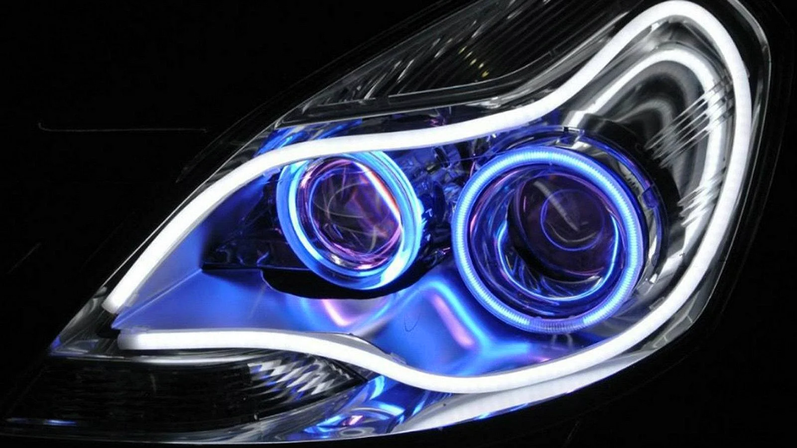 Car Led Light Wallpaper