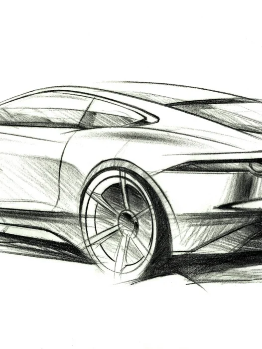 Car Sketch Wallpaper