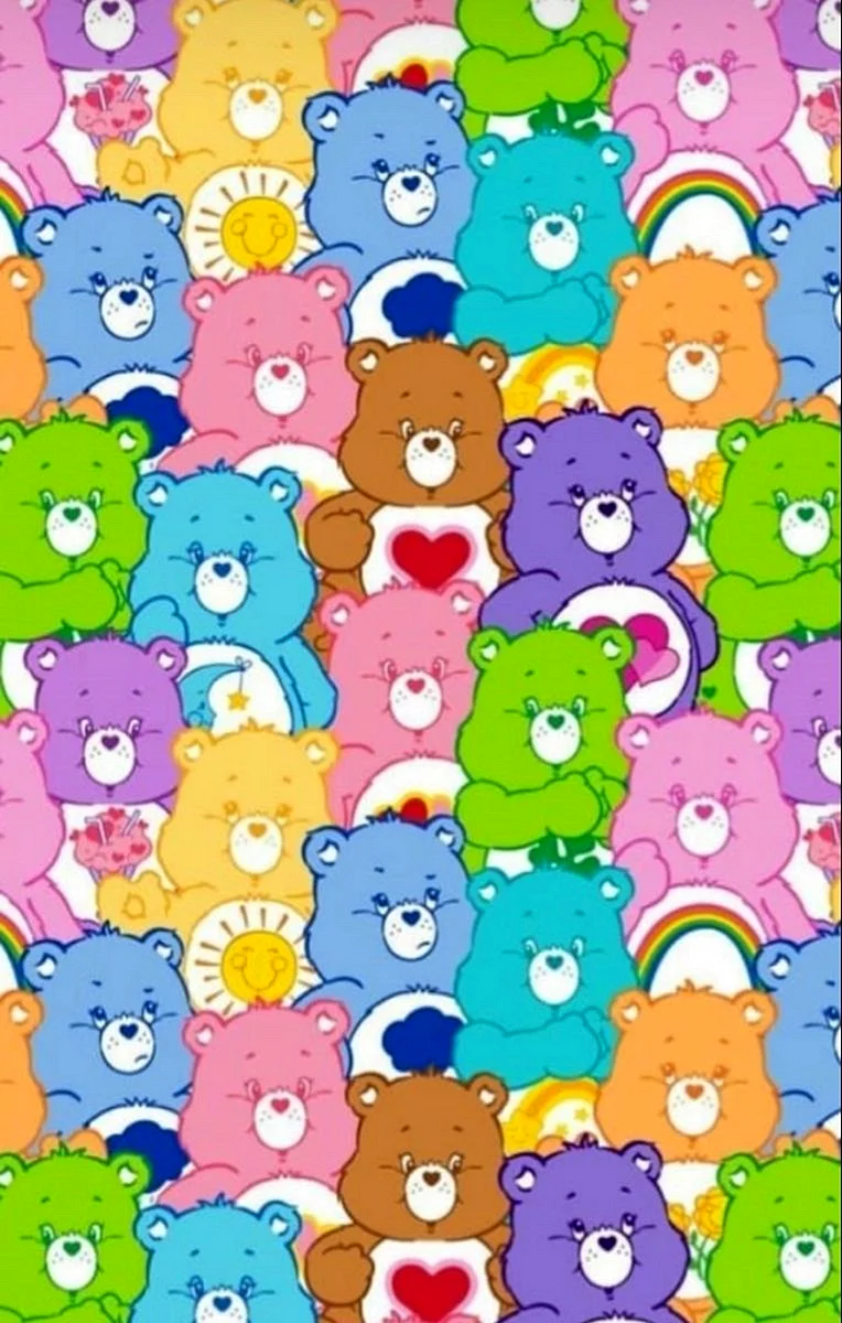 Download Care Bears Pastel Color Wallpaper - WallpapersHigh