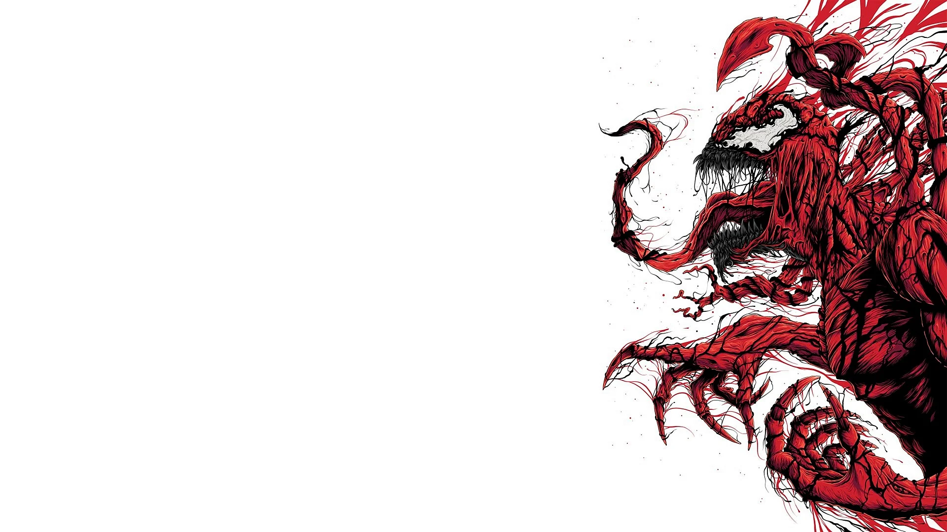 Carnage silhouette Wallpaper