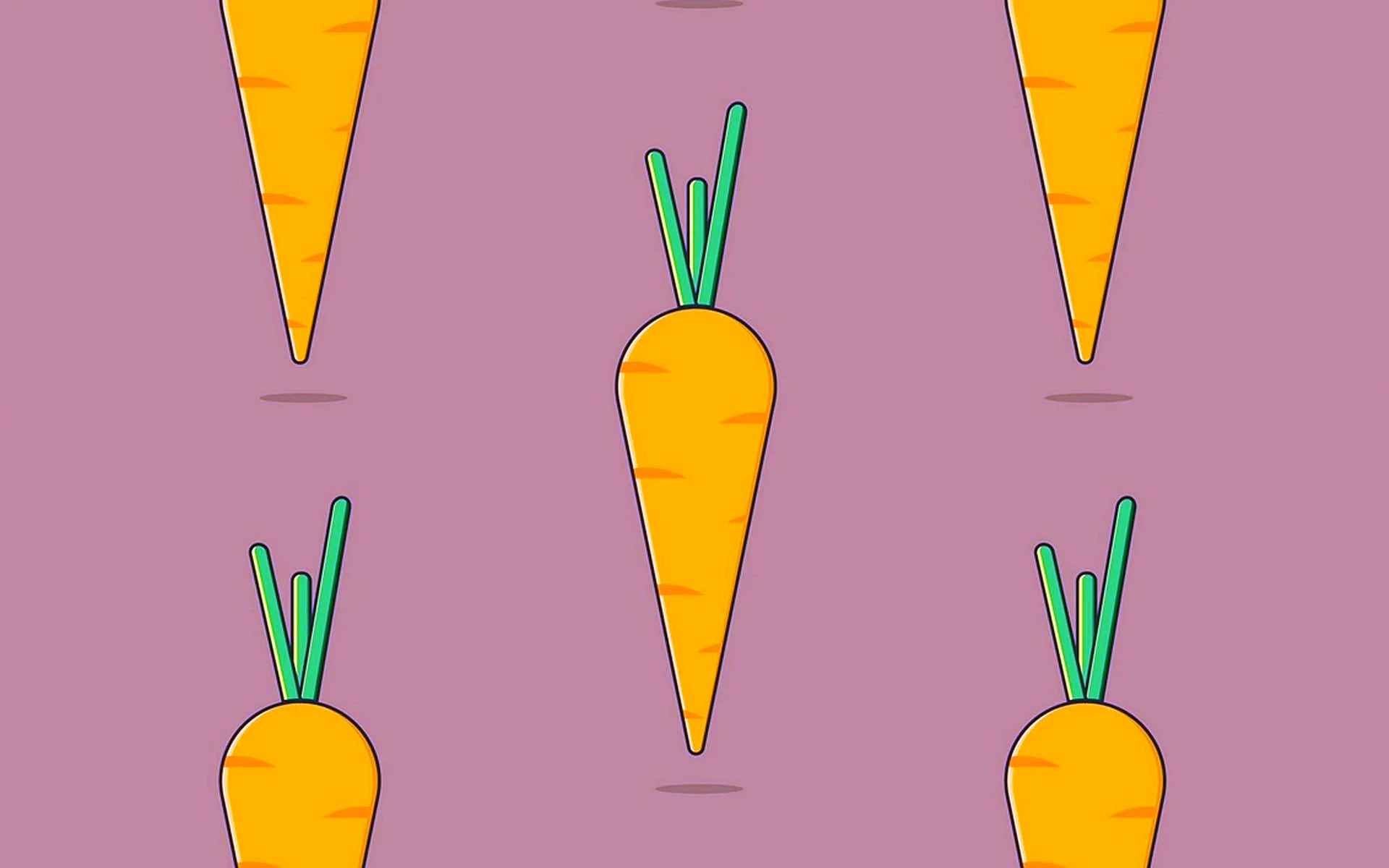 Carrot Art Wallpaper
