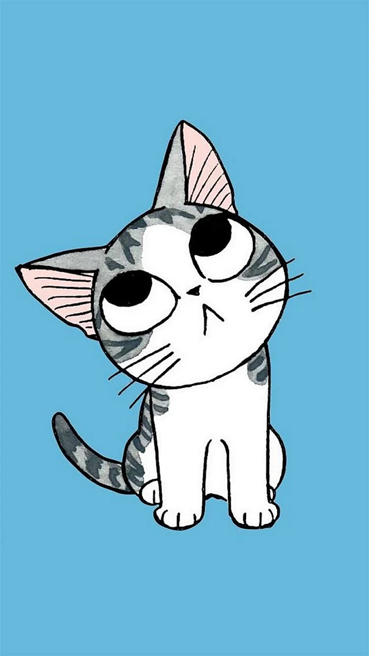 Cartoon Cat Wallpaper For iPhone