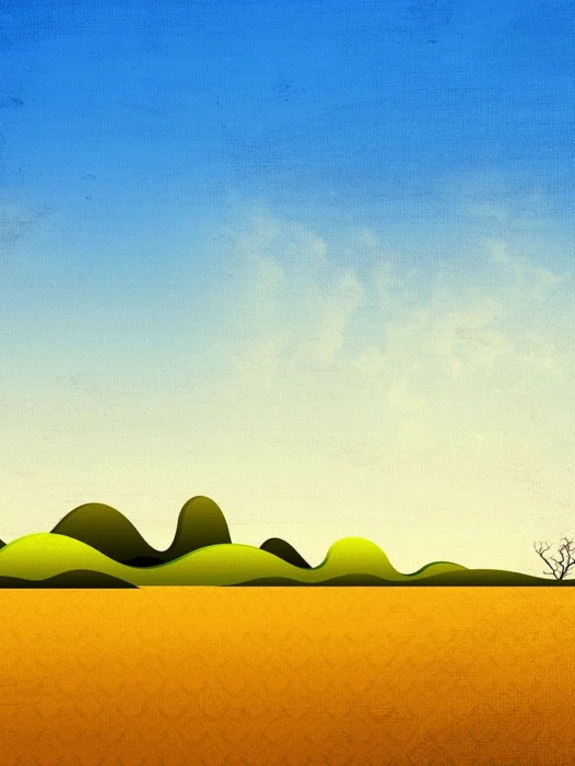 Cartoon Landscape Wallpaper