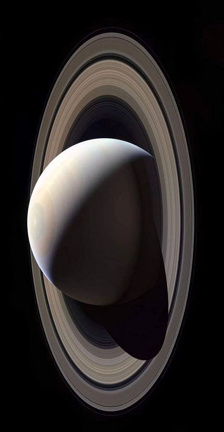 Cassini Spacecraft Saturn Wallpaper For iPhone