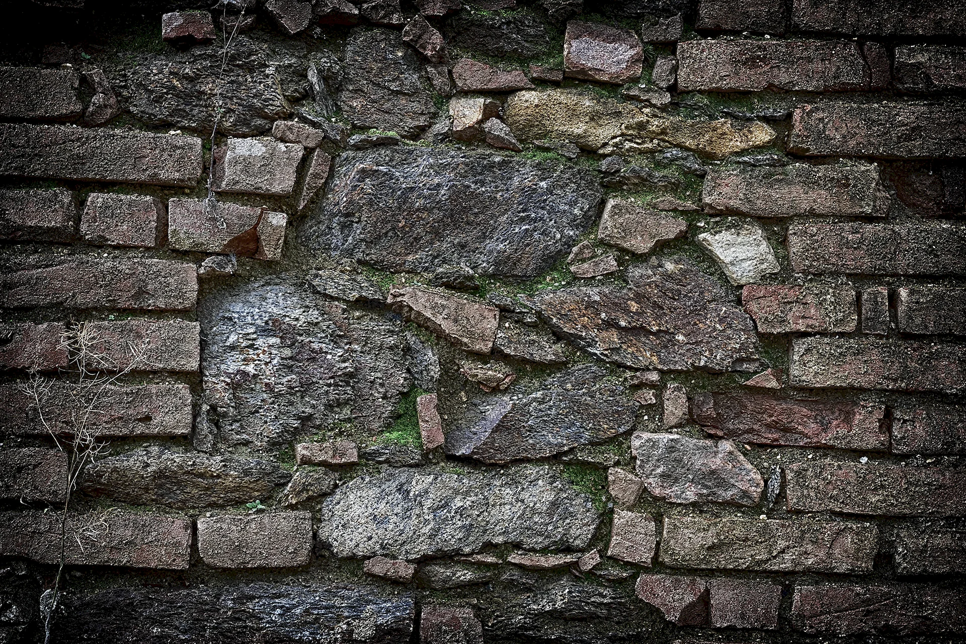 Castle Stone Wall Wallpaper