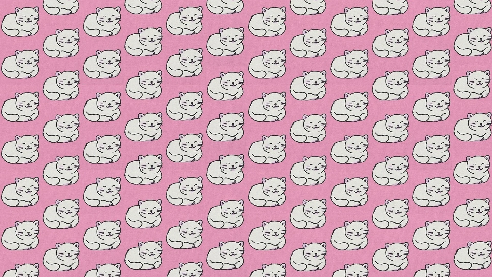 Cat Pattern Wallpaper