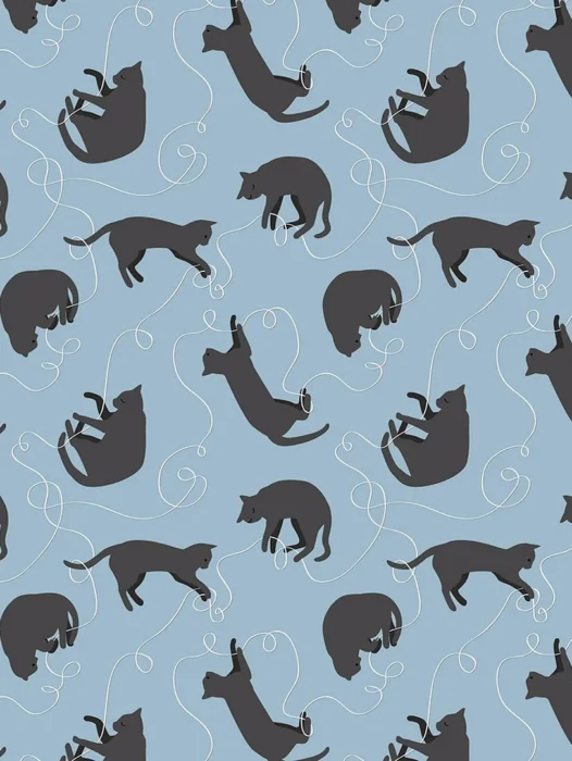 Cat Pattern Wallpaper