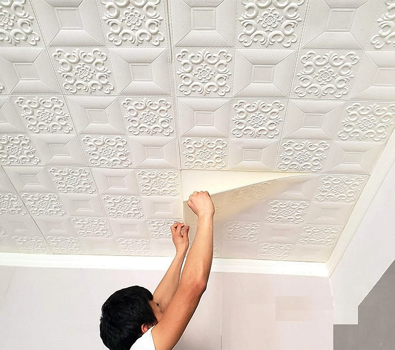 Ceiling Foam Wallpaper