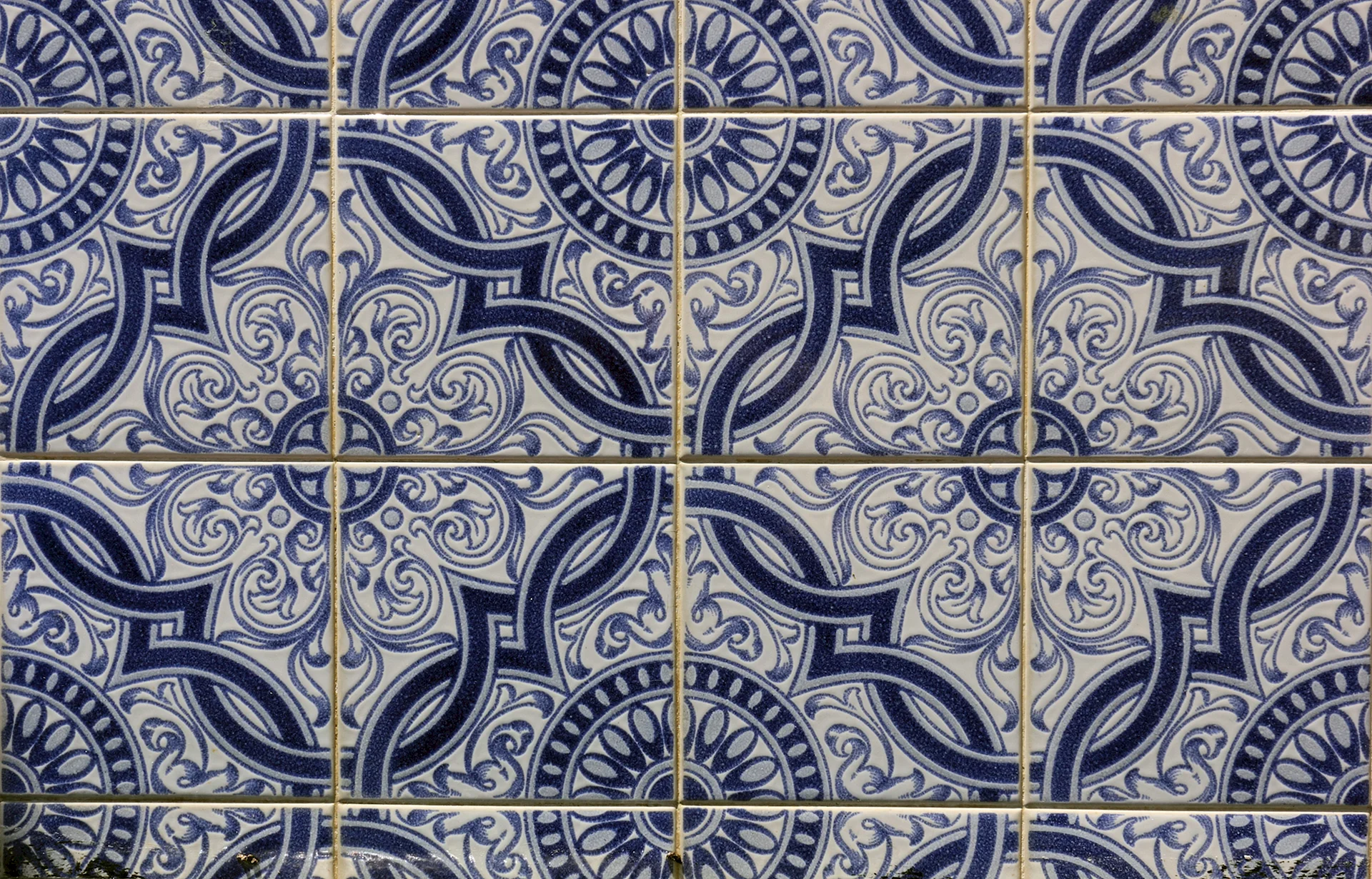 Ceramic Tile Wallpaper