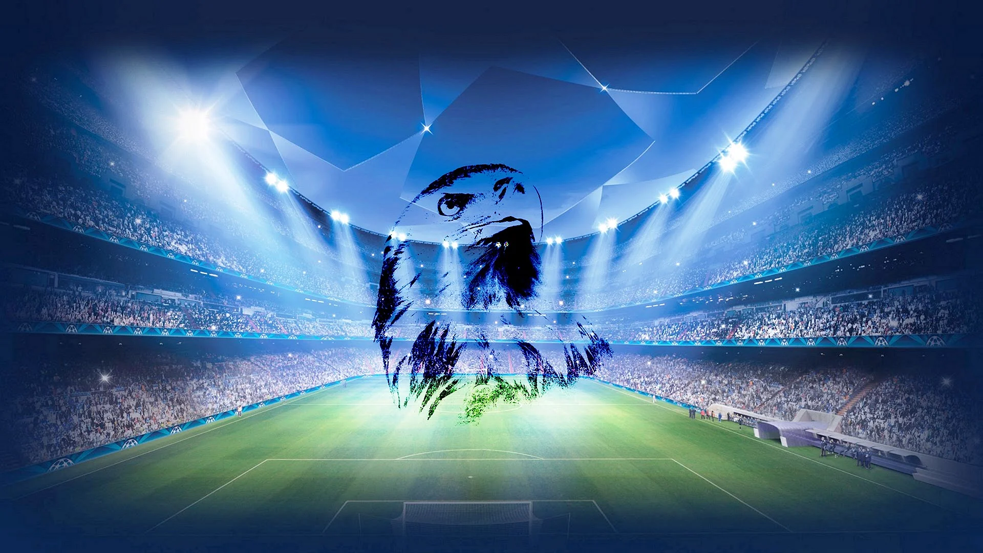 Champions League Background Wallpaper