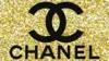 Chanel Glitter Logo Wallpaper