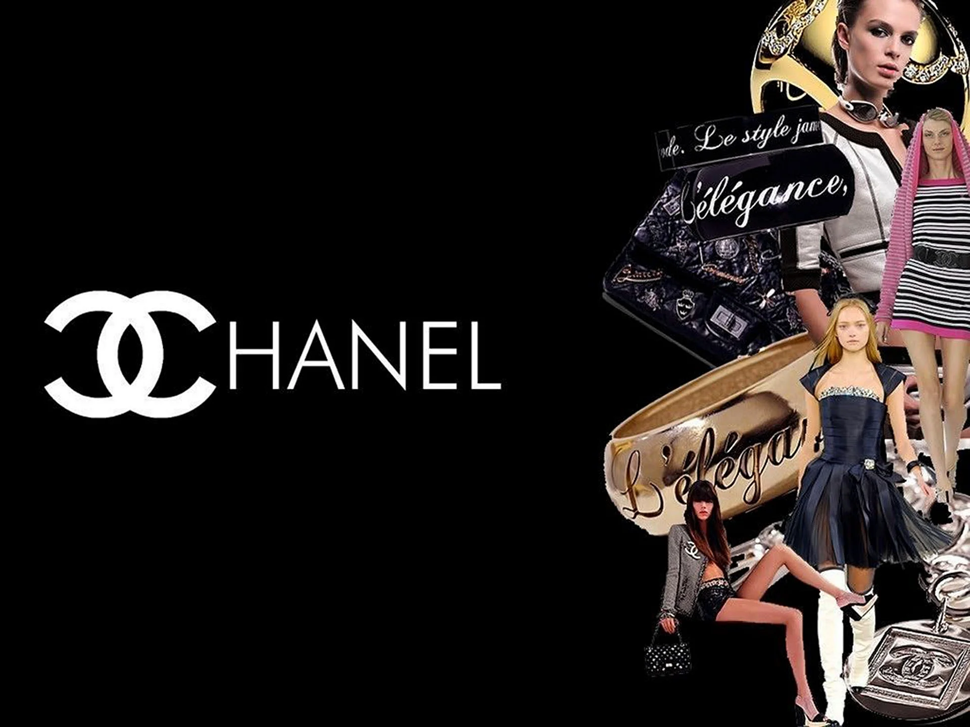 Chanel Prada Logo Wallpaper