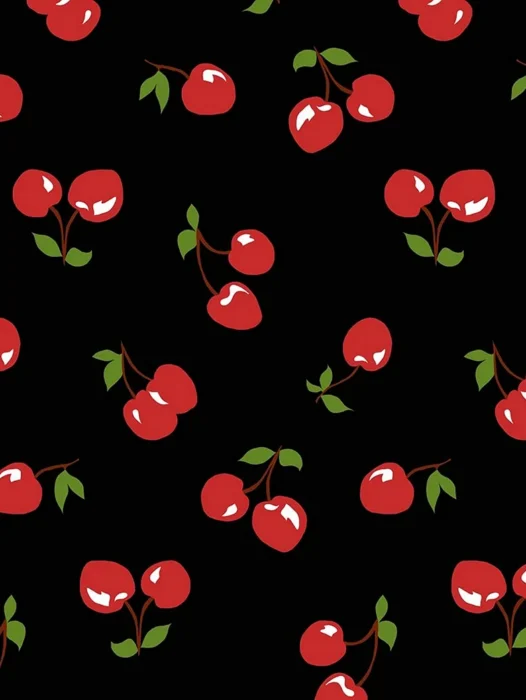 Cherry Pattern Wallpaper