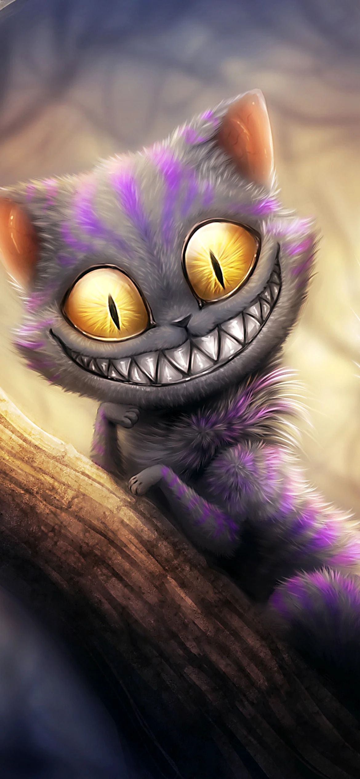 Cheshire Cat Wallpaper for iPhone 12 Pro