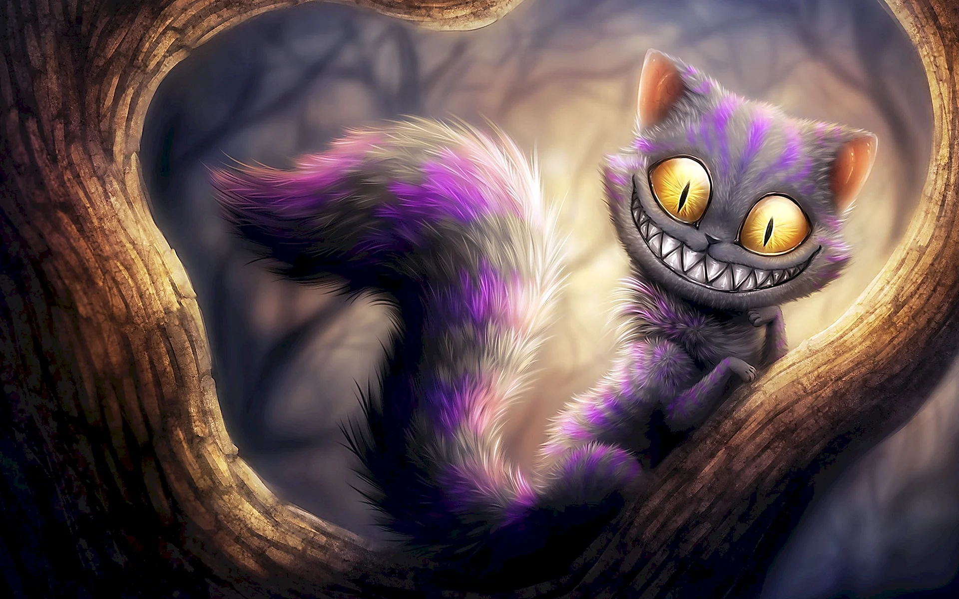 Cheshire Cat Wallpaper