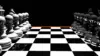 Chess Black And White Wallpaper