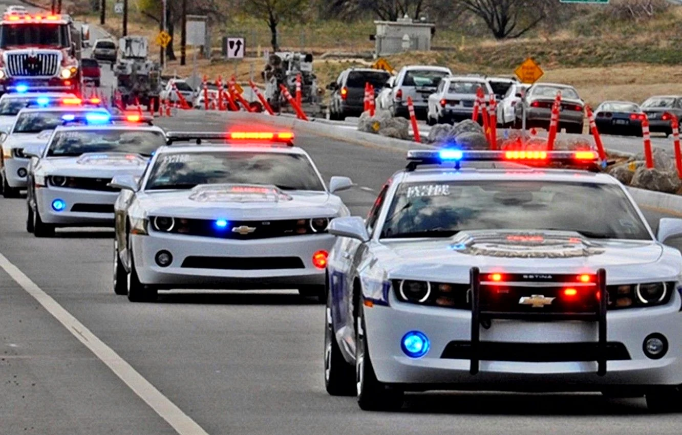 Chevrolet Camaro Police Wallpaper