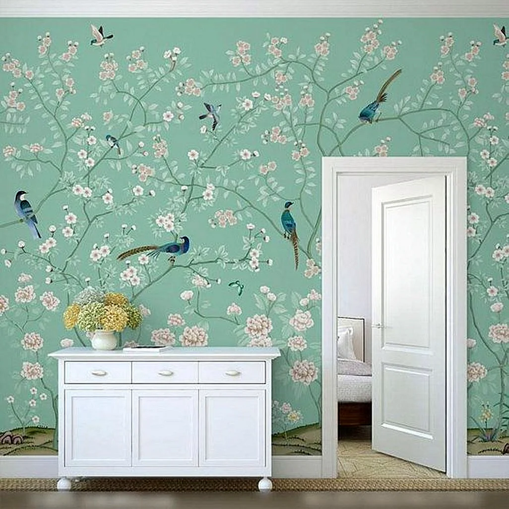 Chinoiserie Bloom Wallpaper