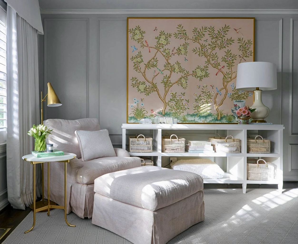 Chinoiserie Home Decor Wallpaper