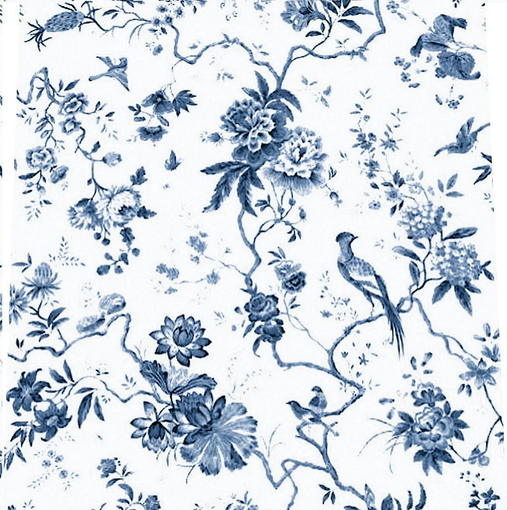 Chinoiserie Pattern Wallpaper