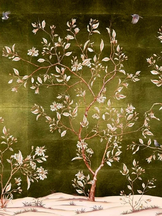 Chinoiserie Pattern Wallpaper