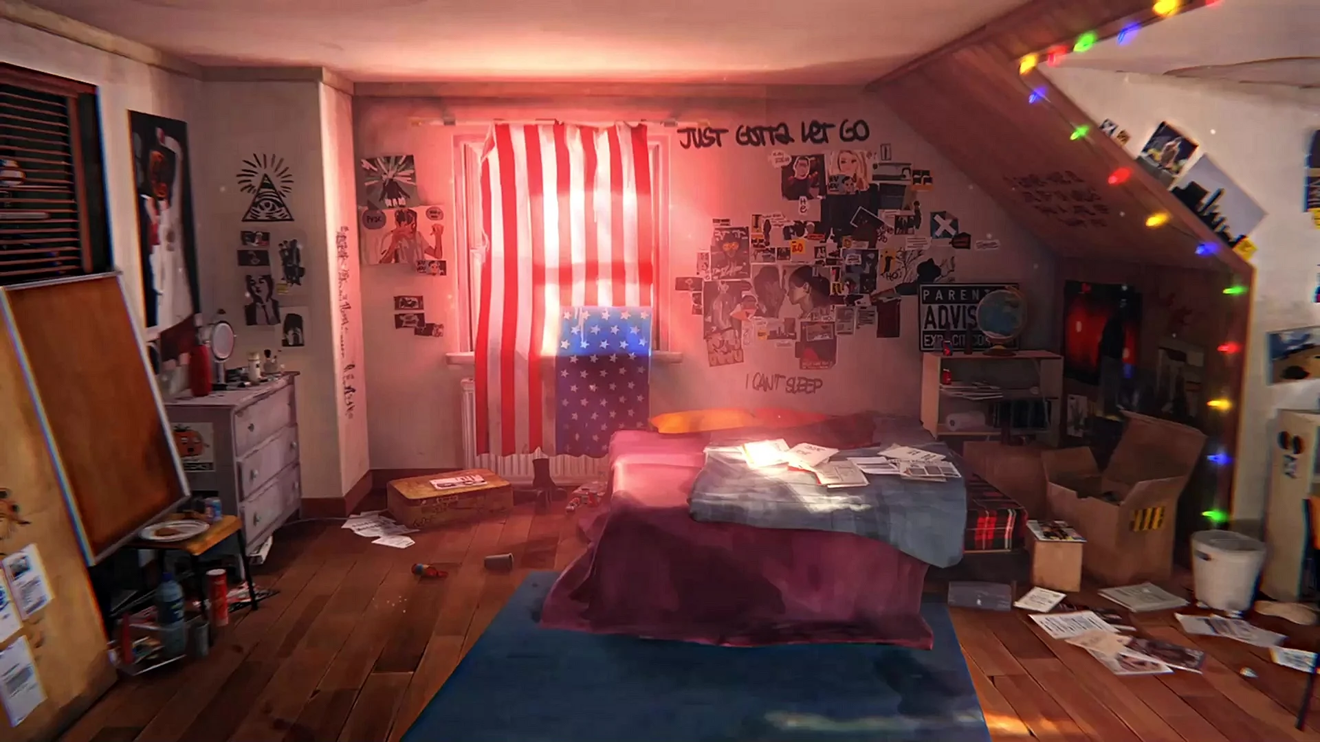 Chloe Price Room Wallpaper