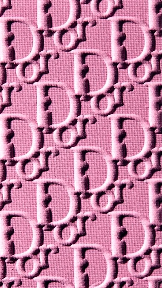 Christian Dior Pattern Wallpaper For iPhone