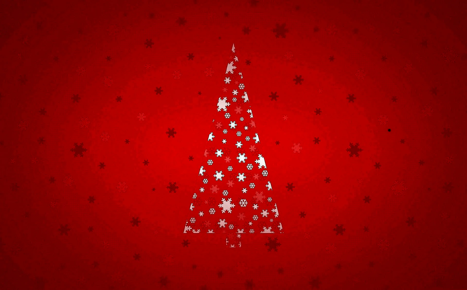 Christmas Abstract Wallpaper