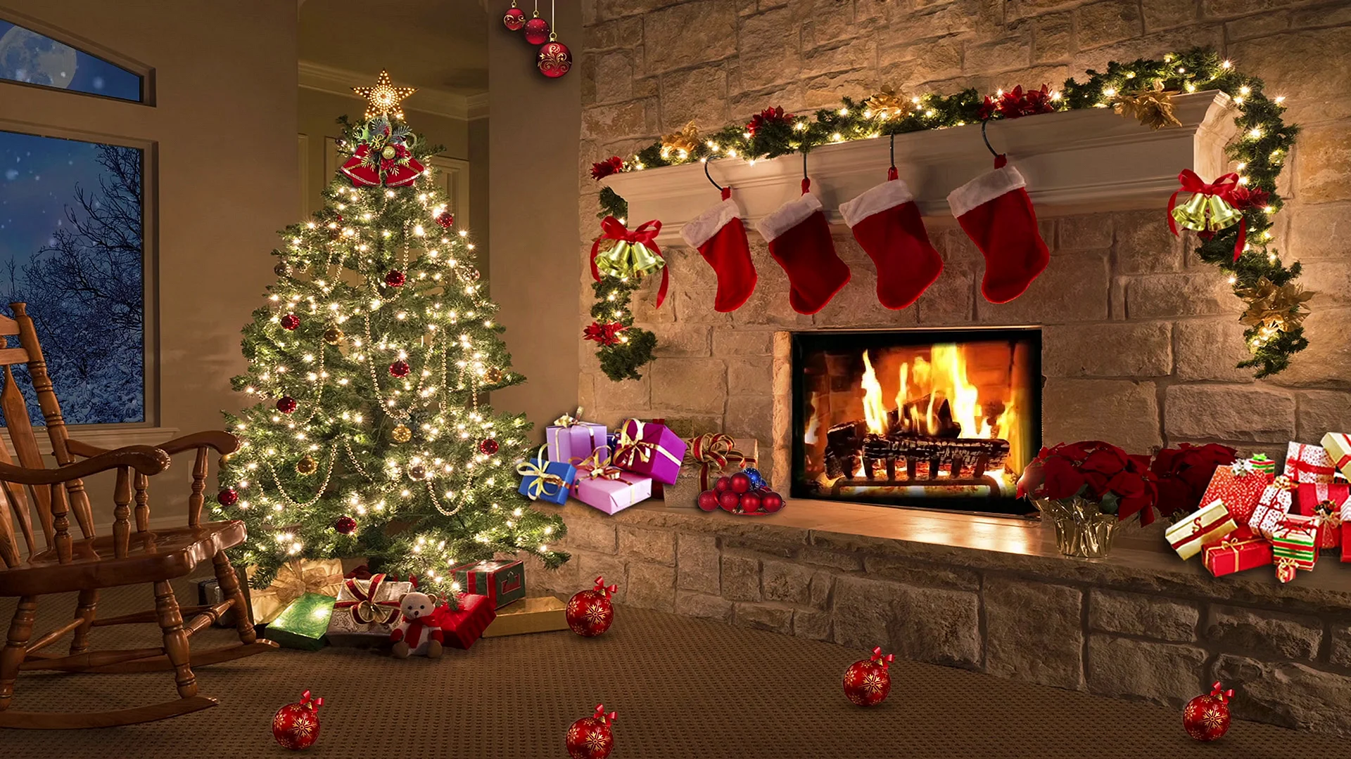Christmas Ambience Wallpaper