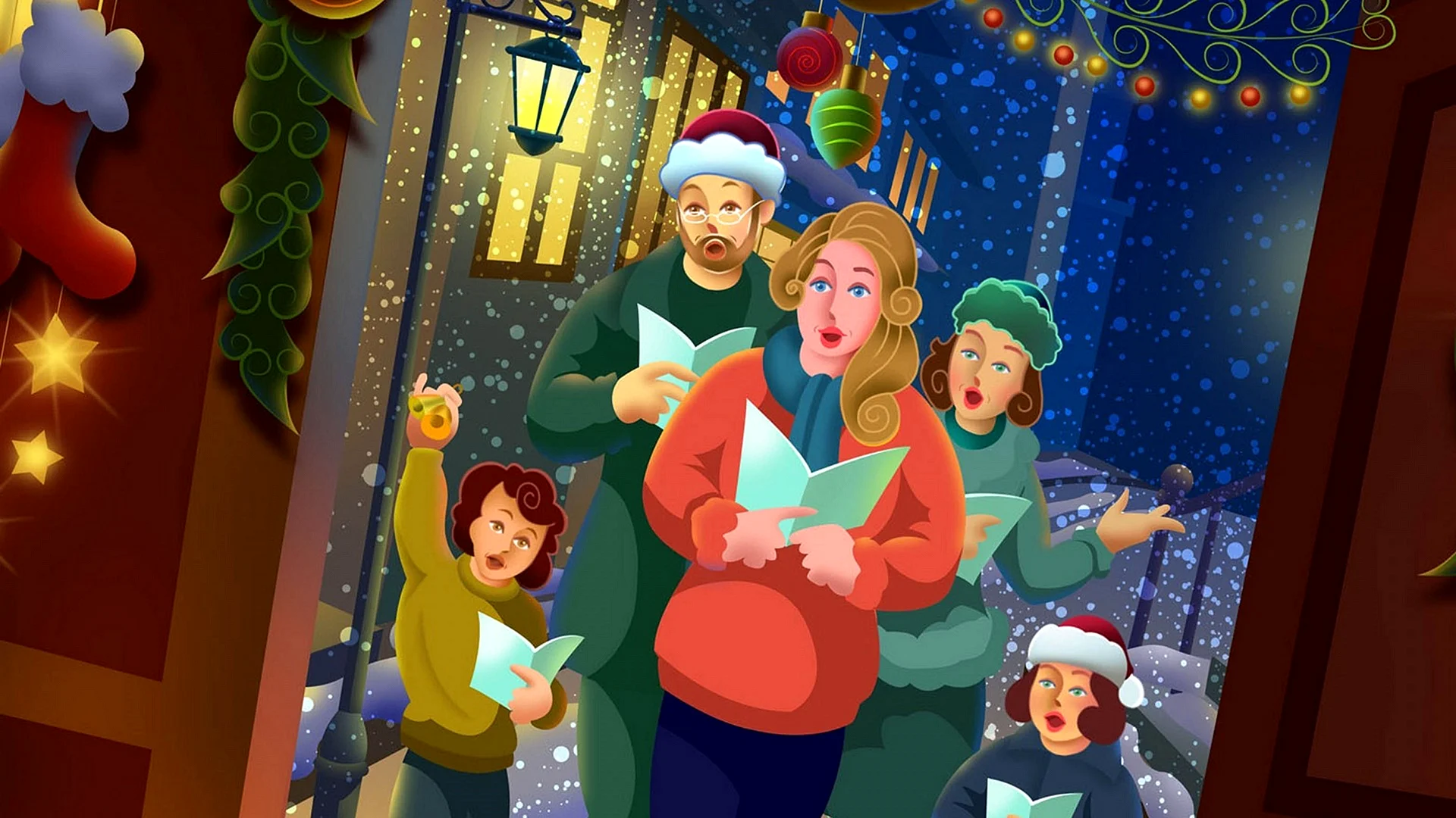 Christmas Family Wallpaper