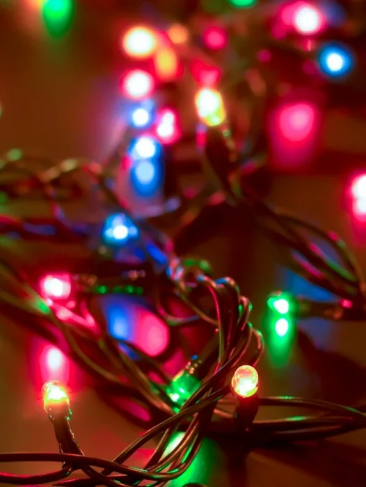 Christmas Lights Wallpaper For iPhone