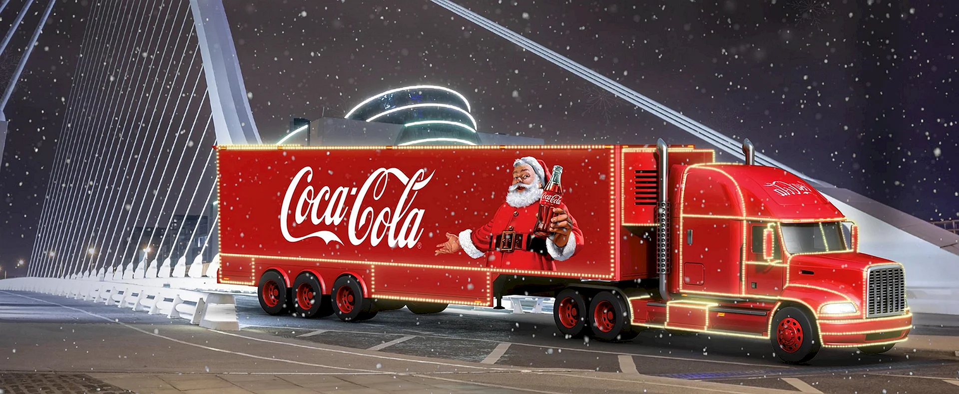 Christmas Truck Wallpaper