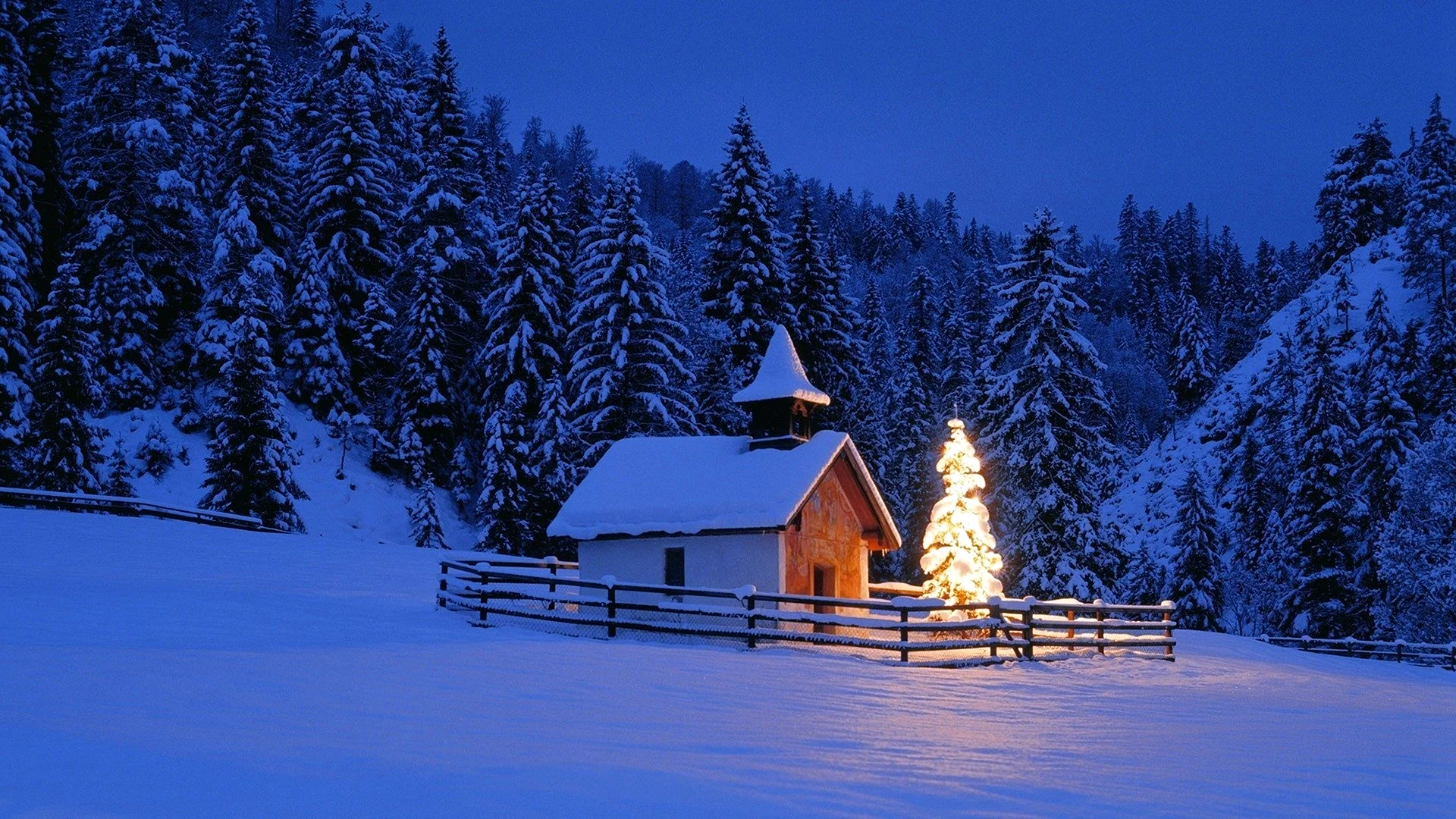 Christmas Snow Wallpaper