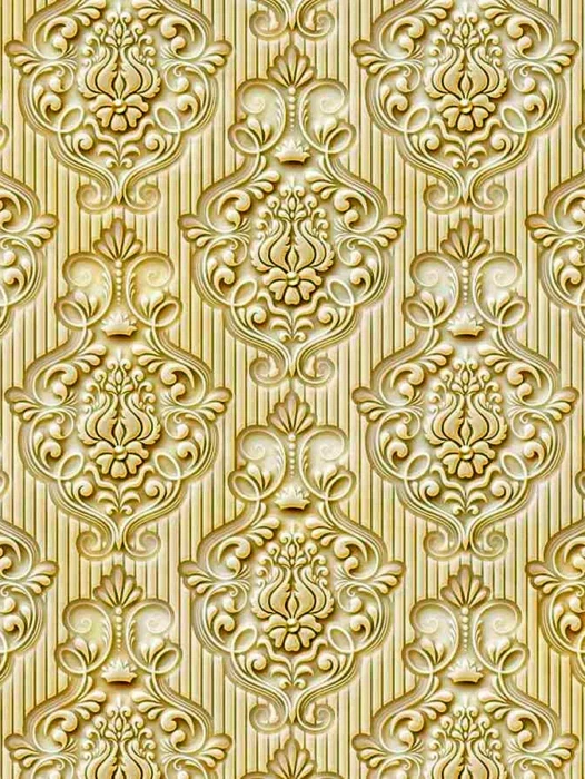 Classic Damask Pattern Wallpaper