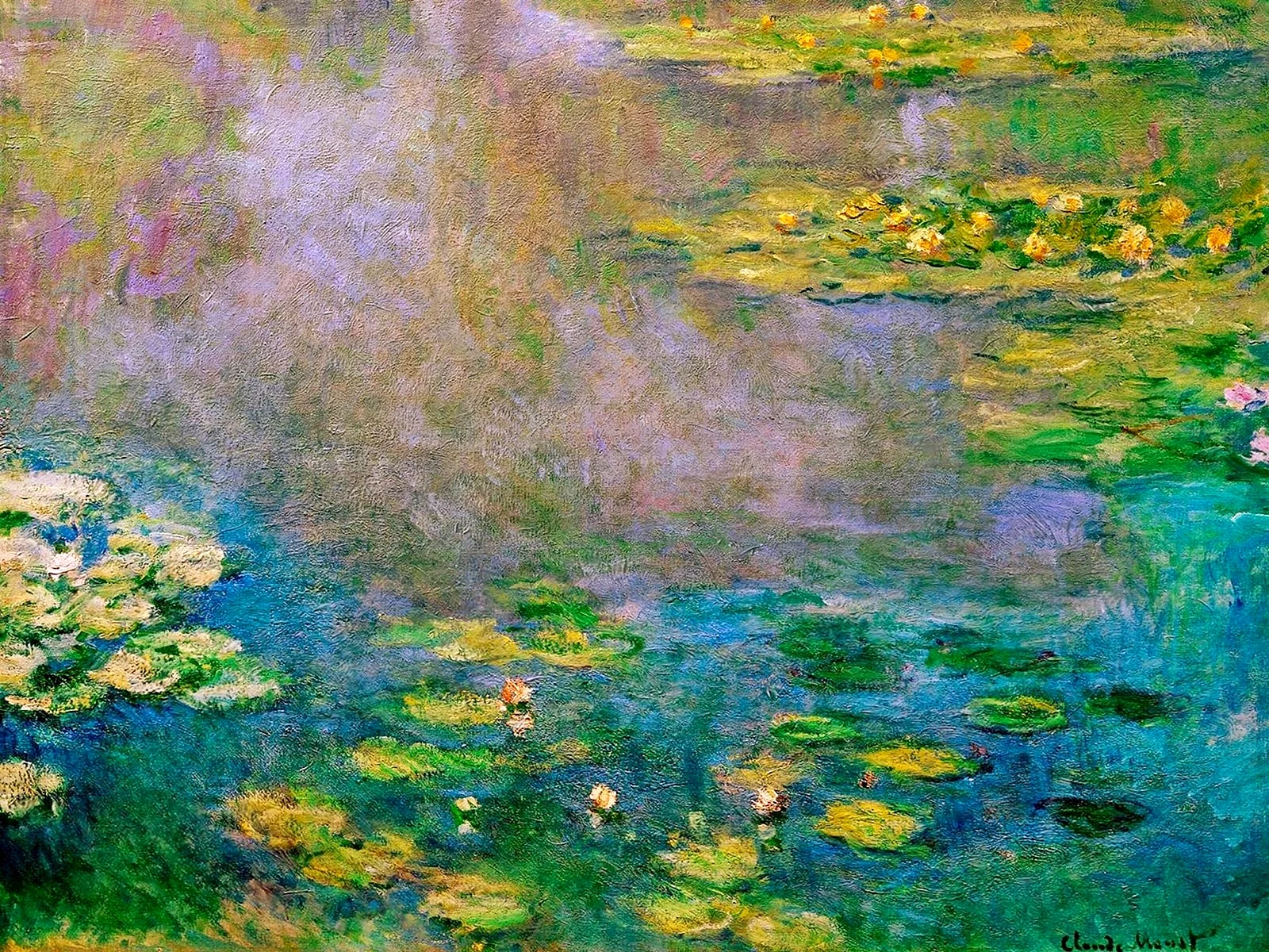 Claude Monet Water Lilies Wallpaper