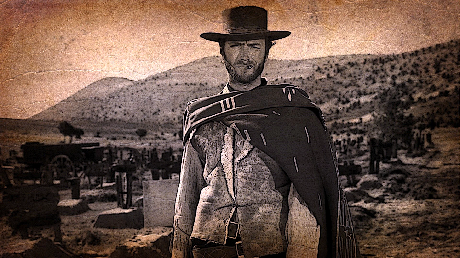 Clint Eastwood Cowboy Wallpaper