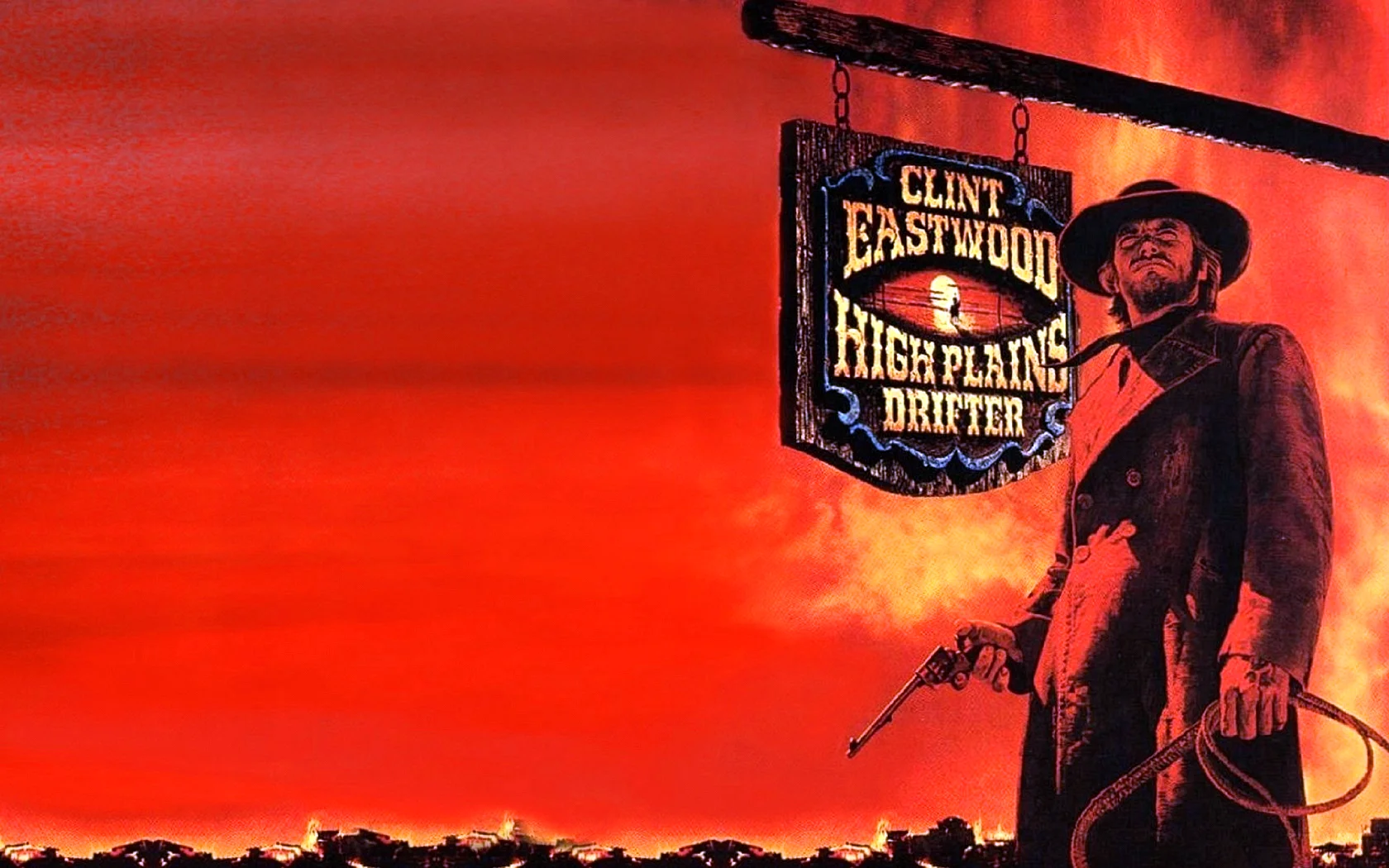 Clint Eastwood High Plains Drifter Wallpaper