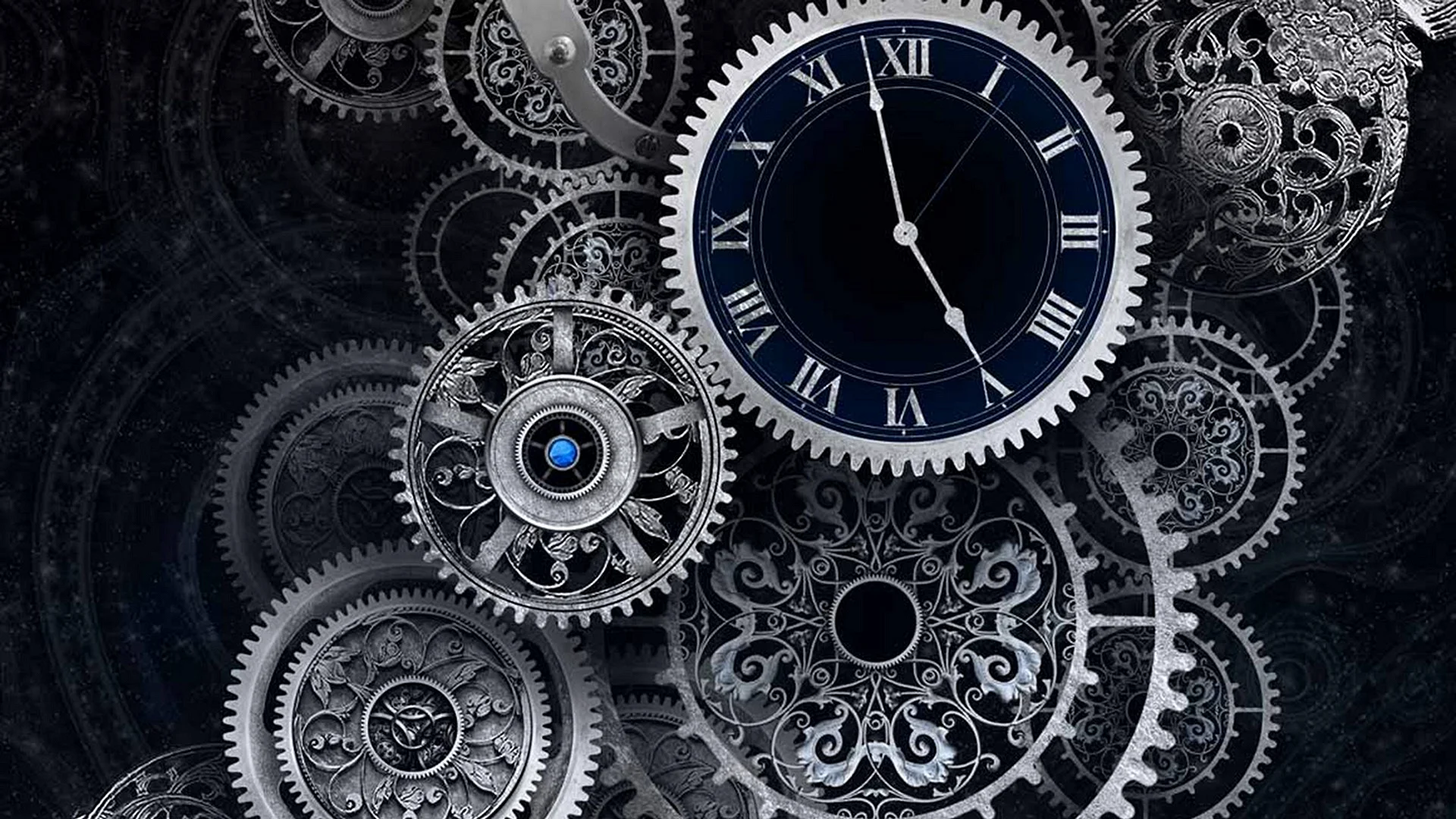 Clock Background Wallpaper