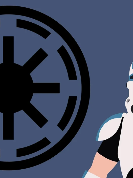 Clone Wars logo Wallpaper