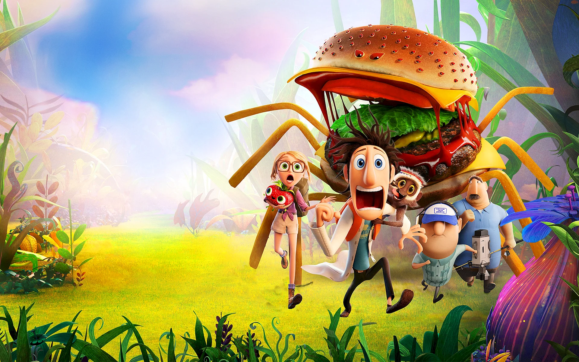 Cloudy with a chance of Meatballs 2 Wallpaper