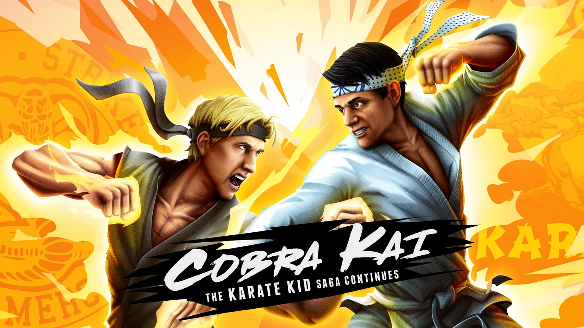 Cobra Kai The Karate Kid Saga Continues Wallpaper
