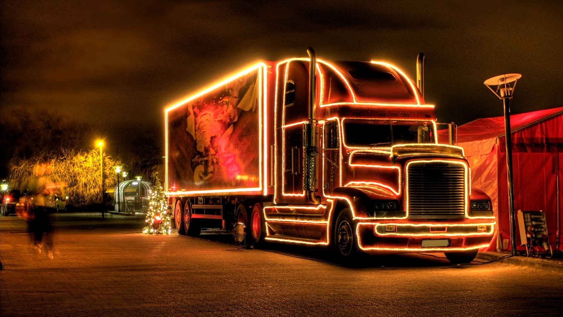 Coca Cola Truck Wallpaper