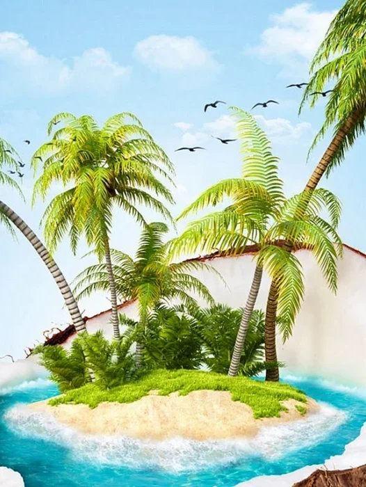 Coconut Sea Wallpaper