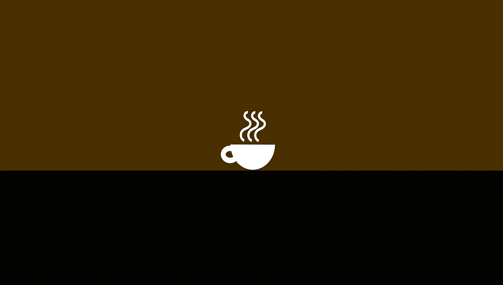 Coffee Minimalism Wallpaper